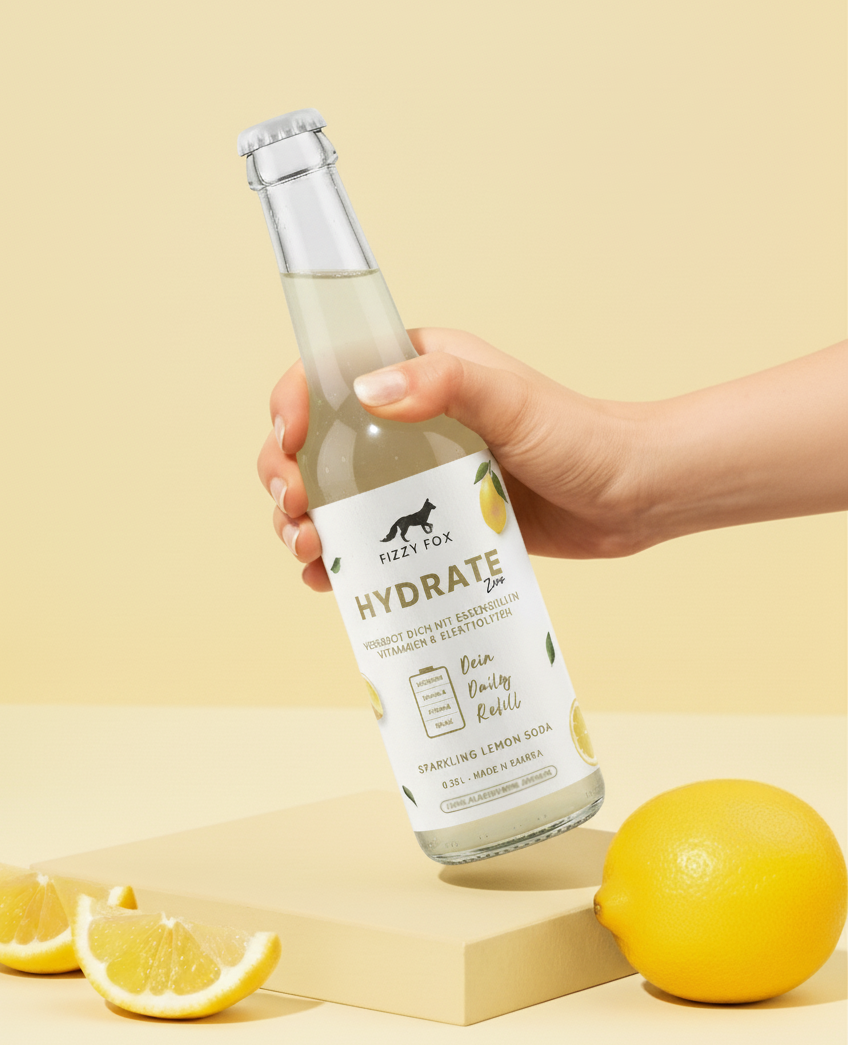 Fizzy Fox - Hydrate Lemon Soda